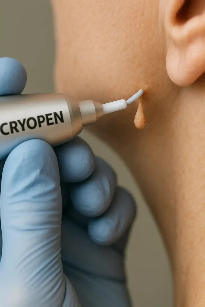 Cryopen for skin tags removal Brighton speak to our team today!