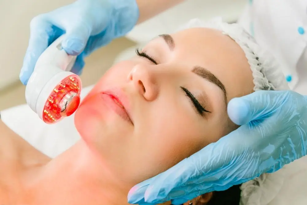 woman having non-surgical Morph8 treatment Brighton