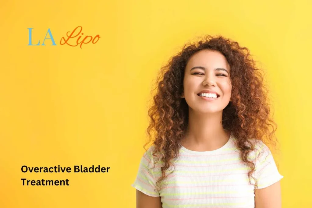 woman smiling about overactive bladder treatment Brighton solutions